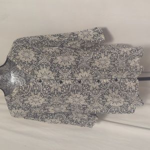 ✨50% OFF✨ Croft & Borrow floral button down blouse